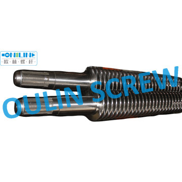 45/100 Twin Conical Screw and Barrel for PVC Extrusion