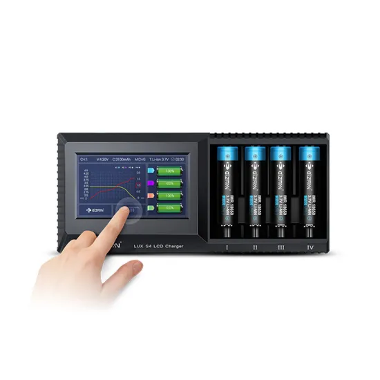Best 4 Bay 18650 Battery Charger with 1 Year Warranty and LCD Display: Also Compatible with 20700 & 21700 Lithium Batteries