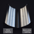 Solar Outdoor LED Wall Light Aluminum 1100LM