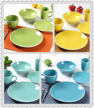 COLORFUL DINNER SET