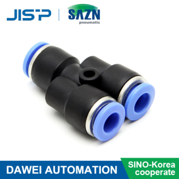 Sino-Korea joint venture Plastic Pneumatic Push Fitting Air Hose Fitting PX/PWT/PY