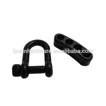 Durable Quality Stainless Steel Black Shackle