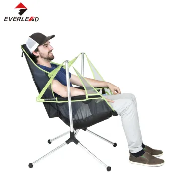 Portable Foldable Rocking Camp Chair for Kids - Outdoor Beach Camping Gear
