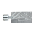 Silver Classic Pattern Hardware Gordijnroede Groothandel