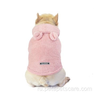 Осенне-зимняя одежда для домашних животных Толстовка с капюшоном