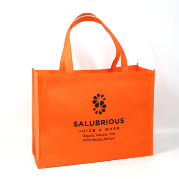 Custom Logo Color Printing Non-woven Grocery Bags Made to Order