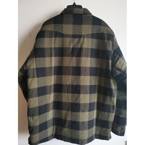 Men Coat Shirt Men Y/D Flannel With Padding And Pocket Supplier