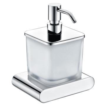 Distributeur de savon mousse salle de bain chrome