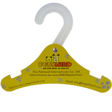 Quality Cardboard Pet Clothes Hanger for Cats and Animals