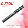 FOUR FLUTES END MILLS cnc and engraving bits