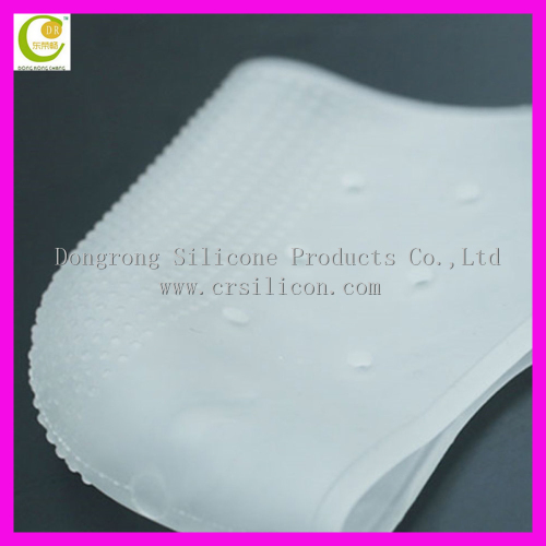 Silicone foot care moisturizing heel socks cracked foot skin care protector skin against peeling and cracking half heel socks