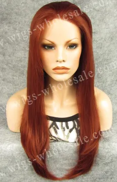 Best wig auburn straight synthetic lace front dreadlock wig marie antoinette wig