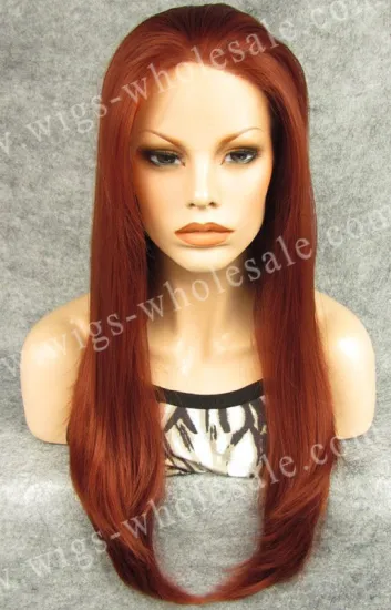 Best wig auburn straight synthetic lace front dreadlock wig marie antoinette wig
