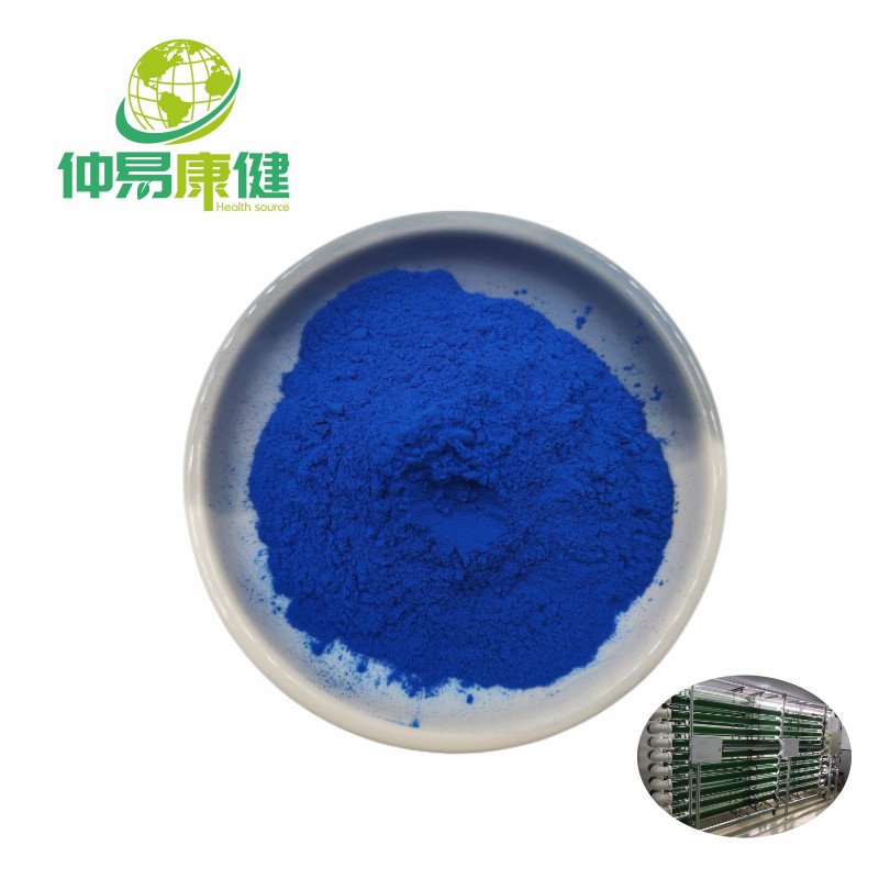 Extracto de espirulina azul en polvo azul orgánico