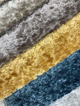 Polyester Long Plush Upholstery Fabric For Furniture