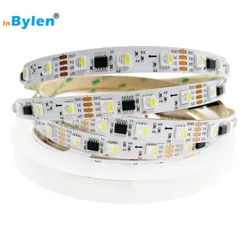 Factory Dream Magic 5050 RGBW LED Strip Light - FW1834, 20pixels, 60Leds, DC 12V, 14W, IP20/IP65/IP67