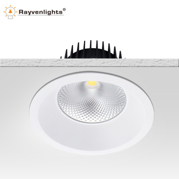 Dimmable 6-8 Inch COB LED Downlight, 12-45W, 60 Degree, Anti-Glare