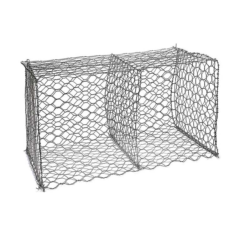 verzinkte hexagonale Gabion -Stützmauer Gabion Box