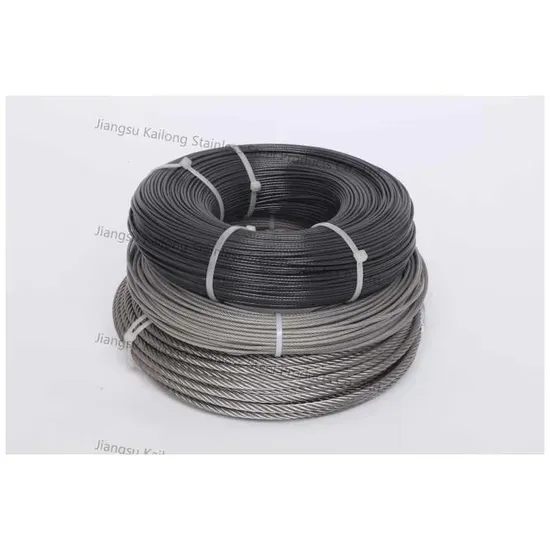 304 Stainless Steel Wire Rope for Lifting and Slings