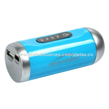 Power Bank for Mobile Phones with 2,500mAh Capacity, 10 Lights Power Indicator