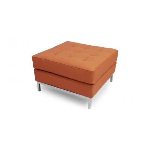 Modern Leather Ottoman Stool Florence mid century modern ottoman stool Factory