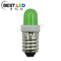 Bec Mini LED verde difuz 4.5V bec intermitent