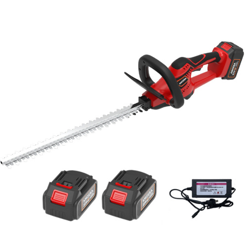 Double Blade Cordless Lithium Battery Electric Hedge Trimmer