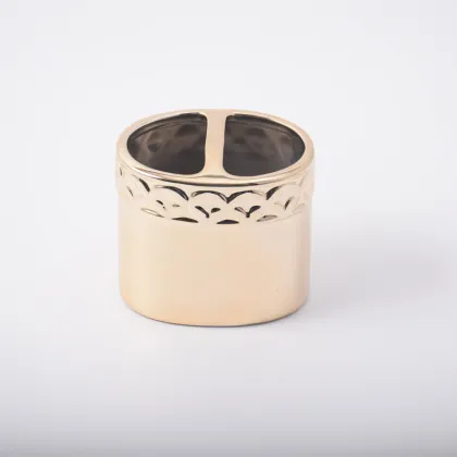 Porcelain tissue box cover porcelain toilet tissue holder