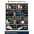 Copos de papel isolados com alta retenção de calor de 10 onças