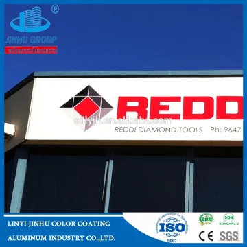 corrugated aluminum composite panel