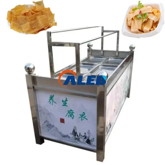 Stainless Steel Oil Skin Beancurd Sheet Machine: Fuzhu Making Machine for Soybean Oil Skin Production
