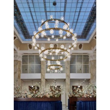 Customization Large luxury ceiling crystal chandelier