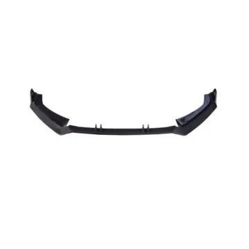 RS4 Style S-Line Gloss Black Front Bumper Lip for Audi A4 2016-2019