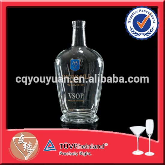 Brandy Glass Bottle Manufacturers Wine Bottles 700 ML High Quality