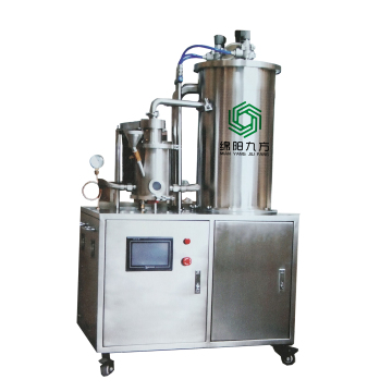 Supersonic Jet Mill and Air Classifier System for Explosive Material Grinding and Classification