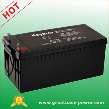 Backup Battery Storage Battery Lead Acid Battery Battery AGM Battery VRLA Battery -Np200-12-12V 200ah