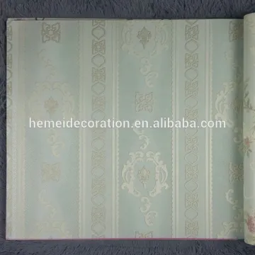 Becautiful Damascus style wallpaper vinyl embossed wallpaper cheap wallpaper