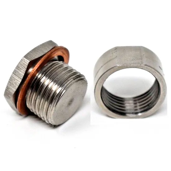 M18 O2 Oxygen Sensor Weld On Bung Plug