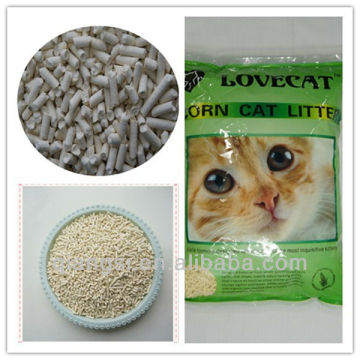 Natural material cat litter tray using corn cat litter