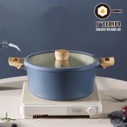 Haze Blue Non-Stick Soup Pot