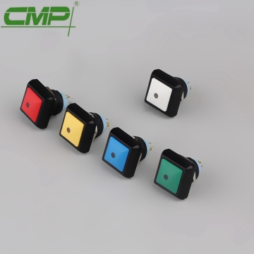 12mm Square Momentary Sealed Push Button Switch