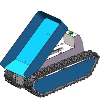 ZHLUN Tracked Mobile Robot for Uneven Roads and Steep Slopes - 200kg Payload AGV Robotic Platform Chassis