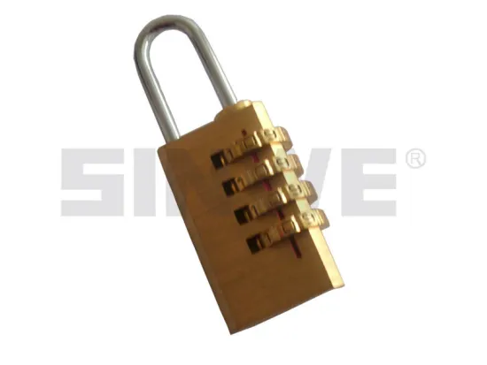New 4-dial Combination security Lock Luggage Travel Pad lock