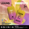 Bang Leader 80000 Puff Vape Sekali Pakai Tiga Rasa 3-in-1
