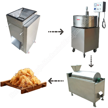 Cooked Meat Shredder Machine for Meat Floss Production