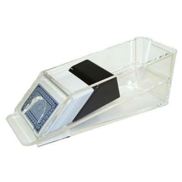 Clear acrylic 6 Deck Dealer Shoe