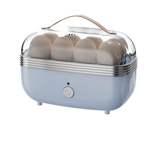 Quick and Easy Breakfast Solution: Automatic Electric Egg Boiler with Plastic Auto-Off Function for Home Use