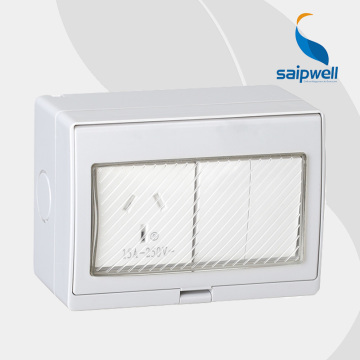 2 Ways Single Control 15A/250V Australia Switch (SPL-AS2S)