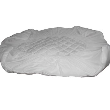 Washable poly cotton mattress cover