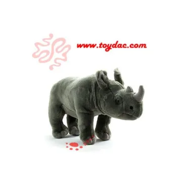 Plush Wild Animal Rhinoceros